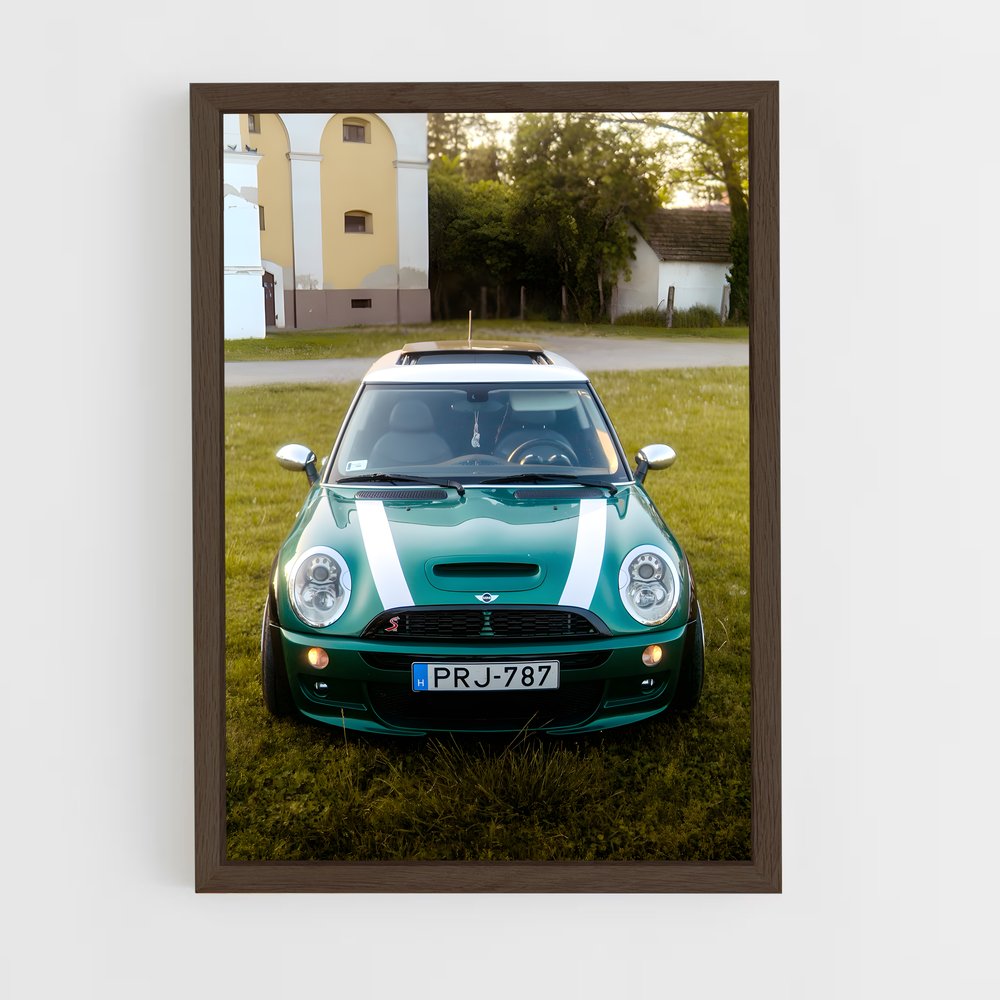 Poster Mini Cooper en Herbe (vue 5)